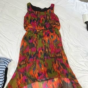 High Low sleeveless dress